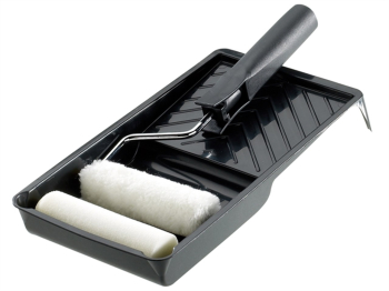 Stanley Paint Roller + Tray 100mm (4in) Stanley Paint Roller + Tray 100mm (4in)